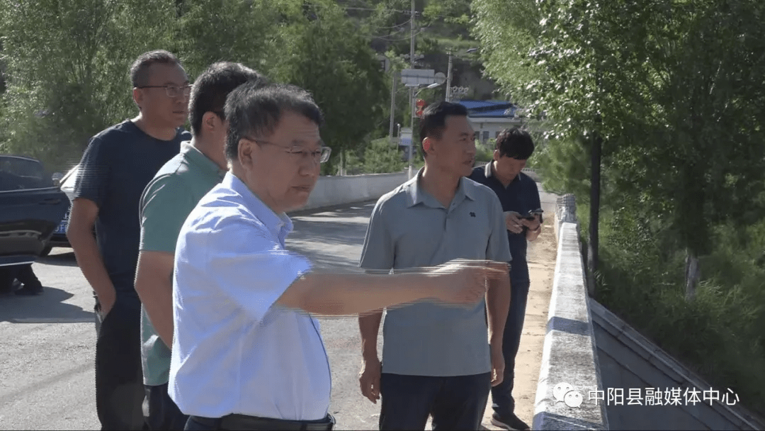 中阳:高青山就巡河,疫情防控等工作进行检查开展"我为