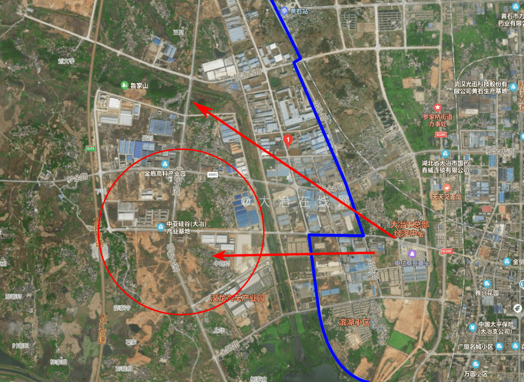 城西北将再新建一产业园!_大冶