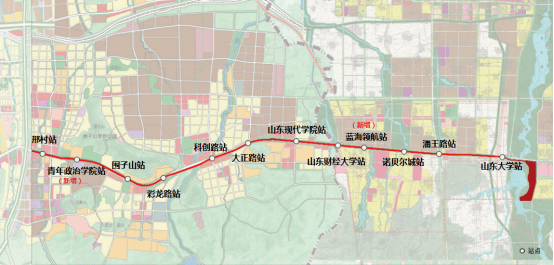 济南地铁8号线新增站点后掀起神武pk新风暴