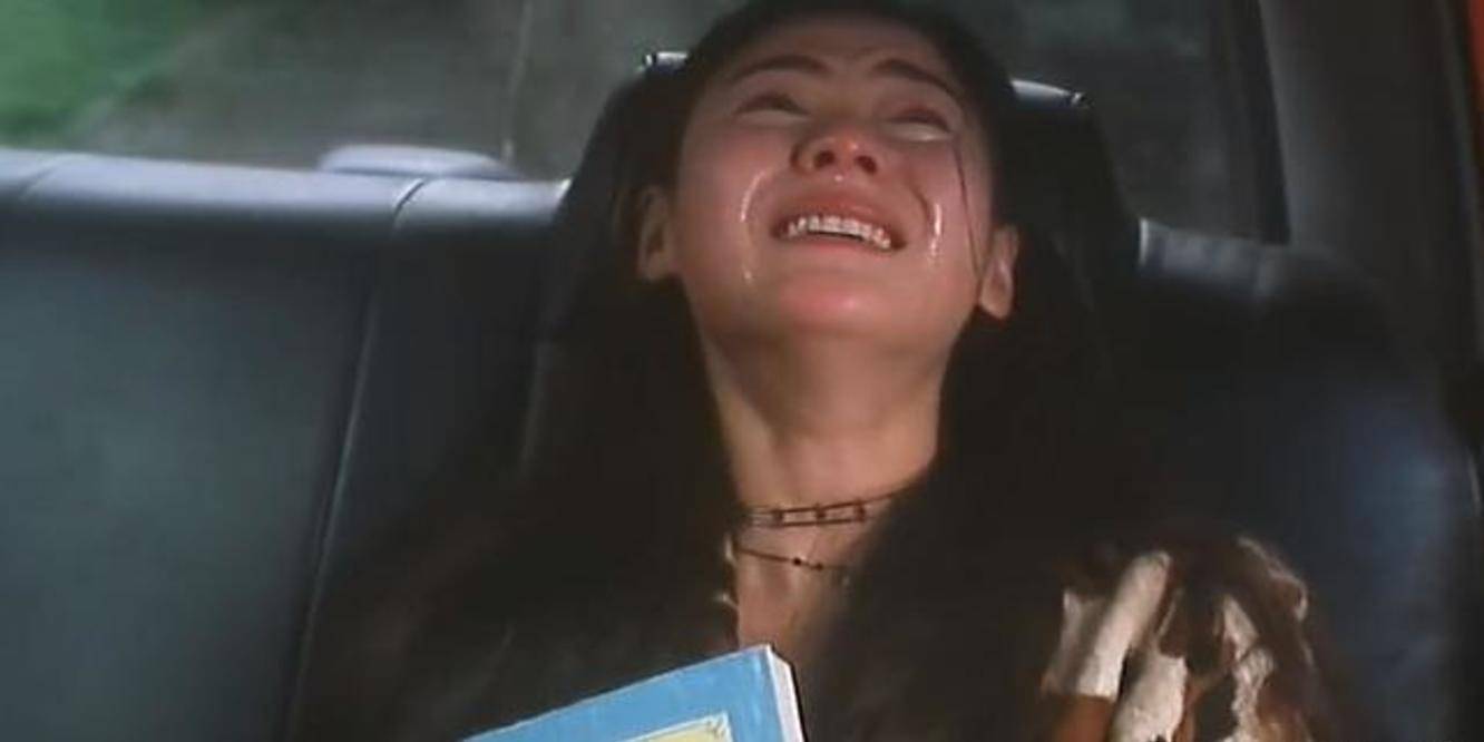 张柏芝在《喜剧之王》当中的一场哭戏