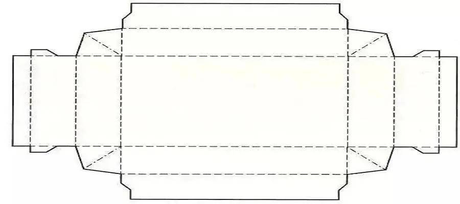 盘式包装盒结构是由纸板四周进行折叠咬合,插接或粘合而成型的纸盒