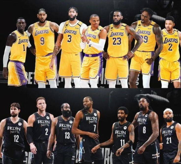 nba的抱团时代来了!下赛季7组三巨头薪资超过9000万,篮网第一