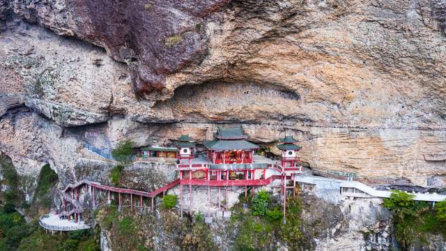 原创石家庄苍岩山景区,被称为中国三大悬空寺庙之一,你去过吗?