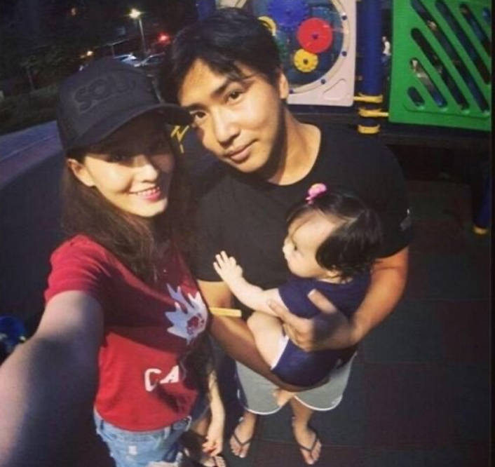 欧弟晒与前妻合照,穿机车服开心比赞,网友:要不复婚吧