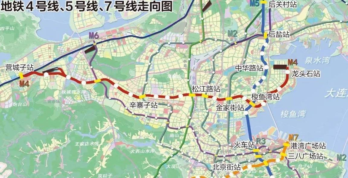 原创大连很积极打造的一条新地铁线,耗资188亿打造,预计2023年开通