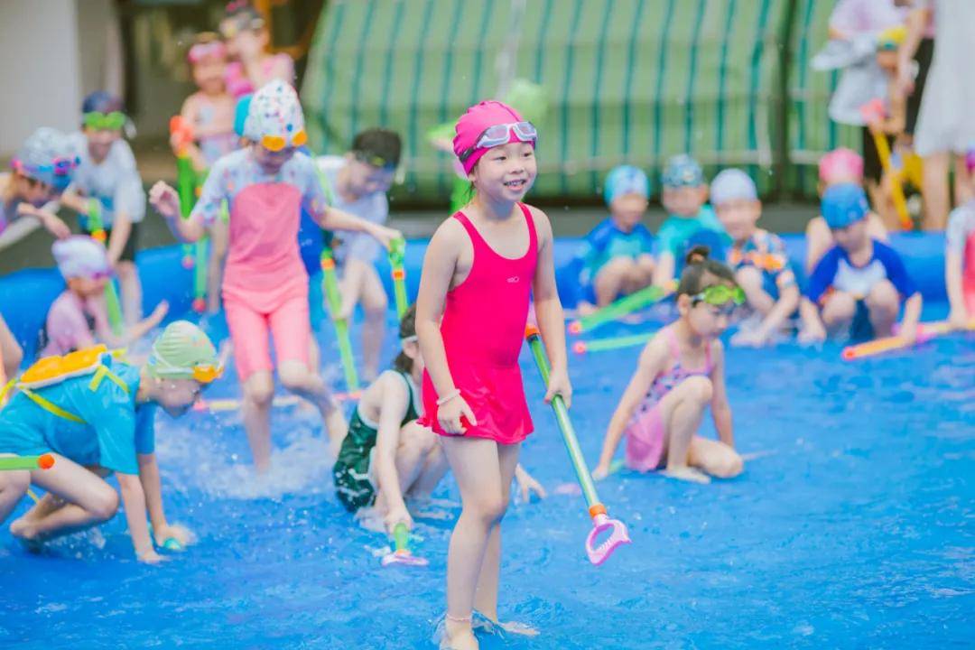 缤纷夏日 乘风破浪 | 诺亚舟嘉兴庆安幼儿园暑期戏水嘉年华