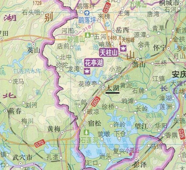 安徽太湖县距离太湖较远,为何叫太湖县?
