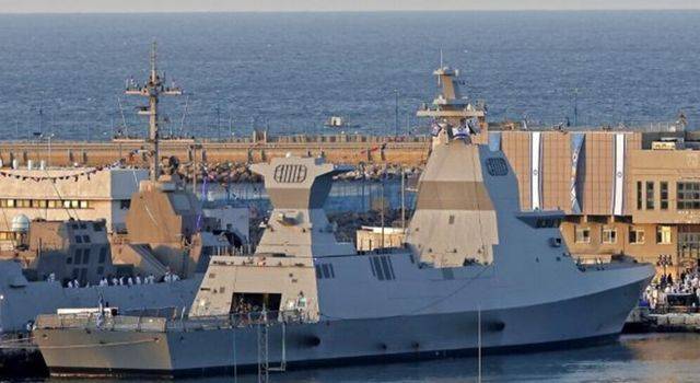 以色列接收新型护卫舰,打算用来对付什么人?_萨尔
