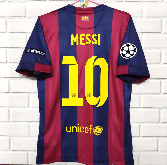 梅西团队欲起诉巴萨和中国公司售卖10号球衣是正版的110价格