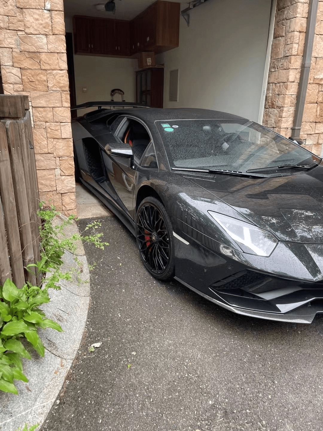 兰博基尼aventadorslp740黑武士