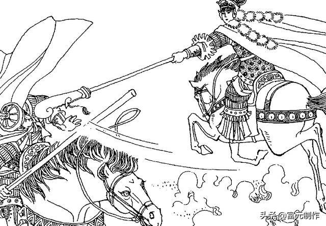原创呼家将传奇女将萧赛红:校场大败猛将石虎,勇斩韩涛大破连环阵