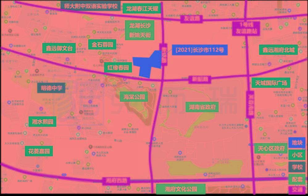 土地供应天心区供地4宗省府北大托板块刷新住宅限价