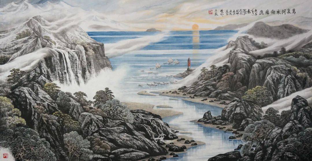 著名画家邓子敬近年中国画作品展示