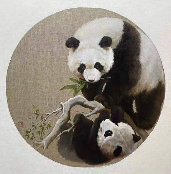 壁纸 大熊猫 动物 580_590