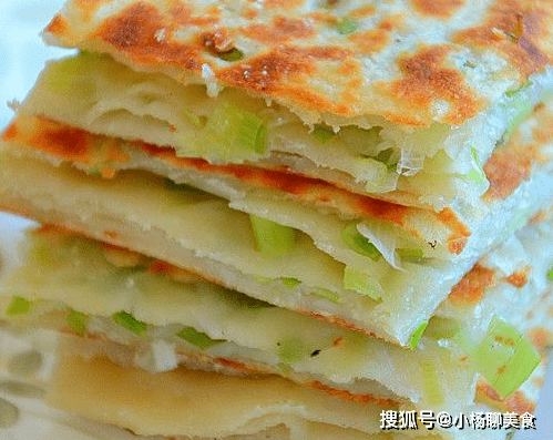 美好心情从一张葱油鸡蛋饼开始,6分钟搞定,健康美味又营养!