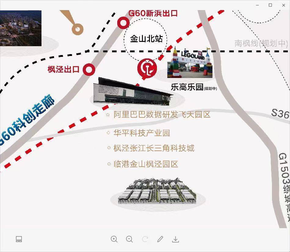 1/南枫线: 上海市全长93公里的上海市域南枫线尤为瞩目,金山枫泾镇至