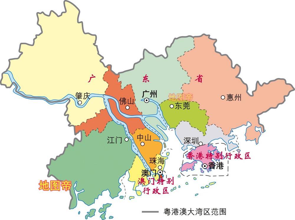 广东有几个地级市珠三角有几个