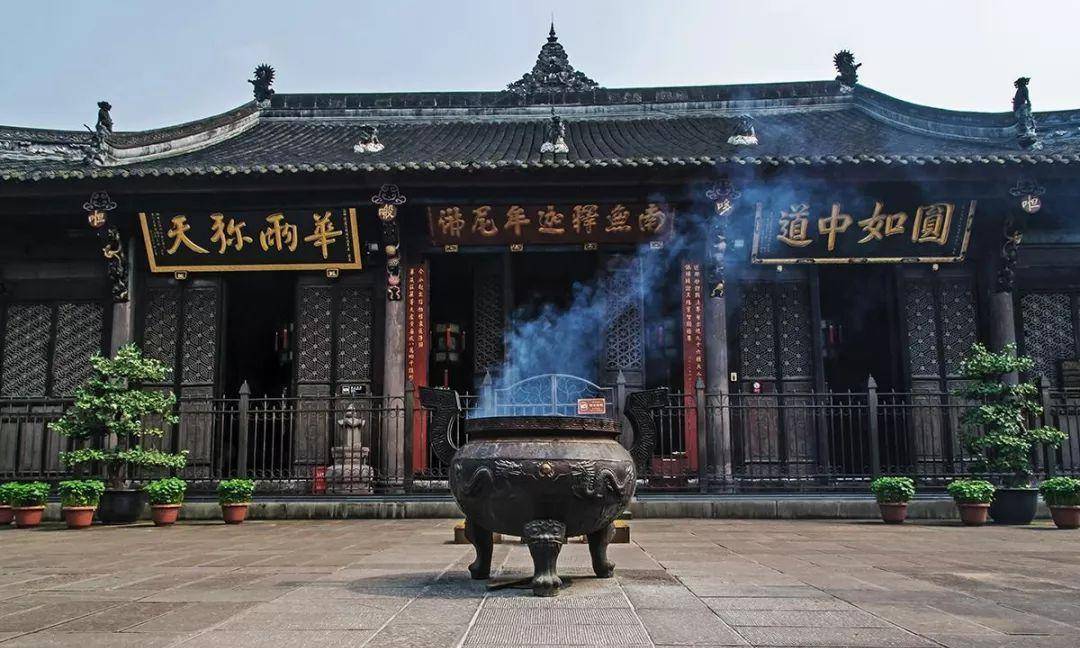 成都文殊院:川西著名佛教寺院,安静舒适,感受千年古刹