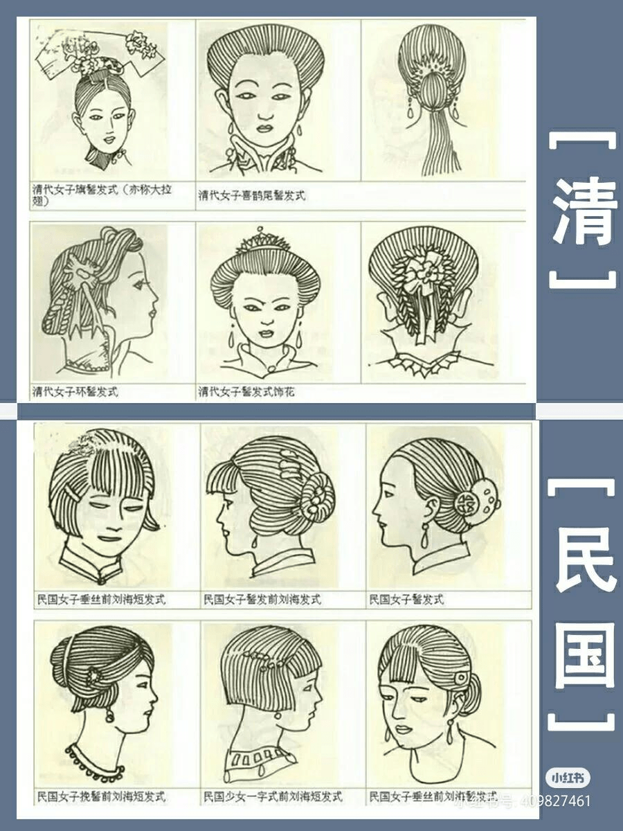 别再相信古装剧发型了这才是真正的各朝代发髻最爱唐朝