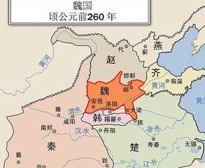 战国七雄全地图详解,看看您在战国时期的国籍!_秦帝国