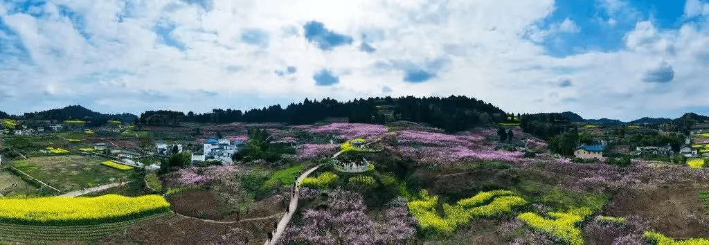 首批天府旅游名村来袭 大英县为干屏村