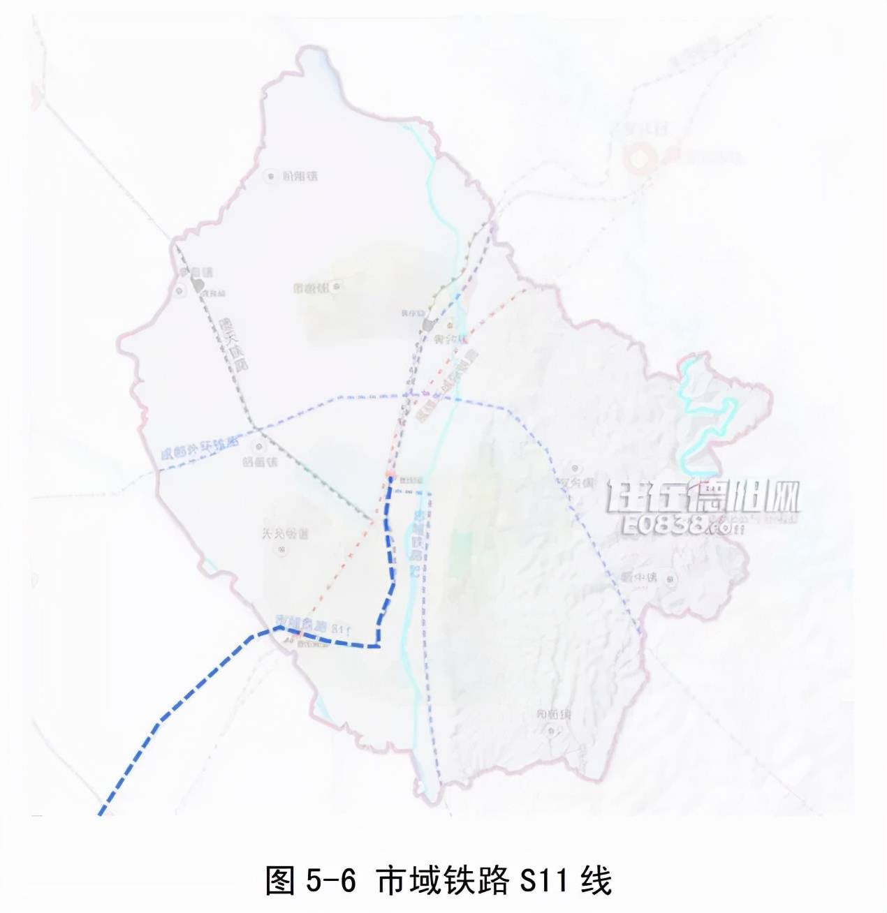 s2线穿过德阳哪些片区?还有最新s11线起点 你可能没猜到