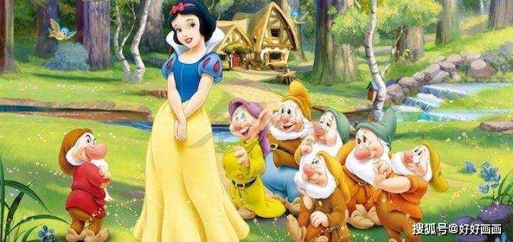 白雪公主中的白雪公主怎么绘画