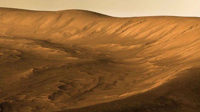 随着一团尘埃被气流溅起,着陆平台稳稳地落在乌托邦平原,火星迎来了第