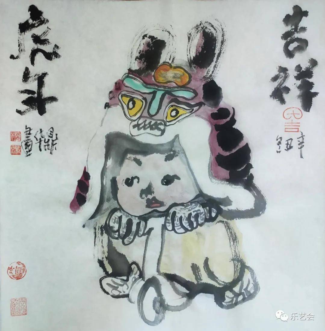 唐鼎华:虎年大吉祥_全国_美术家协会_作品