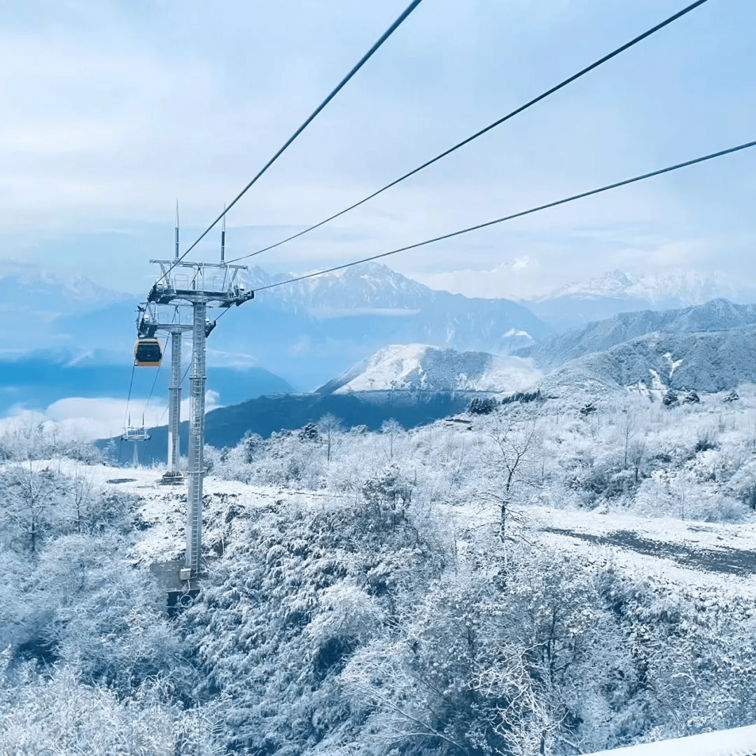 赶紧约王岗坪贡嘎滑雪场正式对外开放