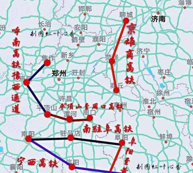 南阳经信阳至合肥高速铁路,简称南信合高铁,它是合肥至西安高铁的