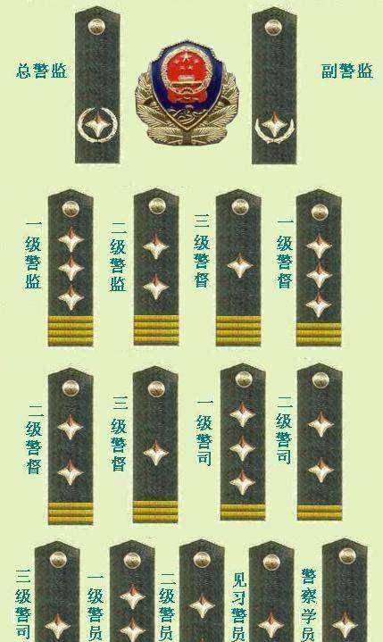 中国公安的1995式警衔,使用仅仅5年,2000年,为何撤销?_警服_体系_我国