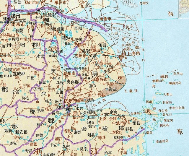 东吴以江东六郡为根基,那么历史上的"江东"是现在的哪里呢?