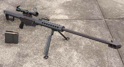 原创死亡之狙神一般的反器材狙击步枪巴雷特m82a1有多传奇