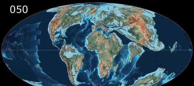 从地图看地球几亿年的板块