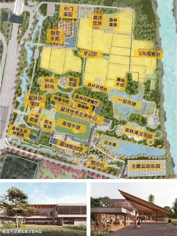 集合"森林度假 观光体验 自然研学 森林探索 水上娱乐 房车营地 露营