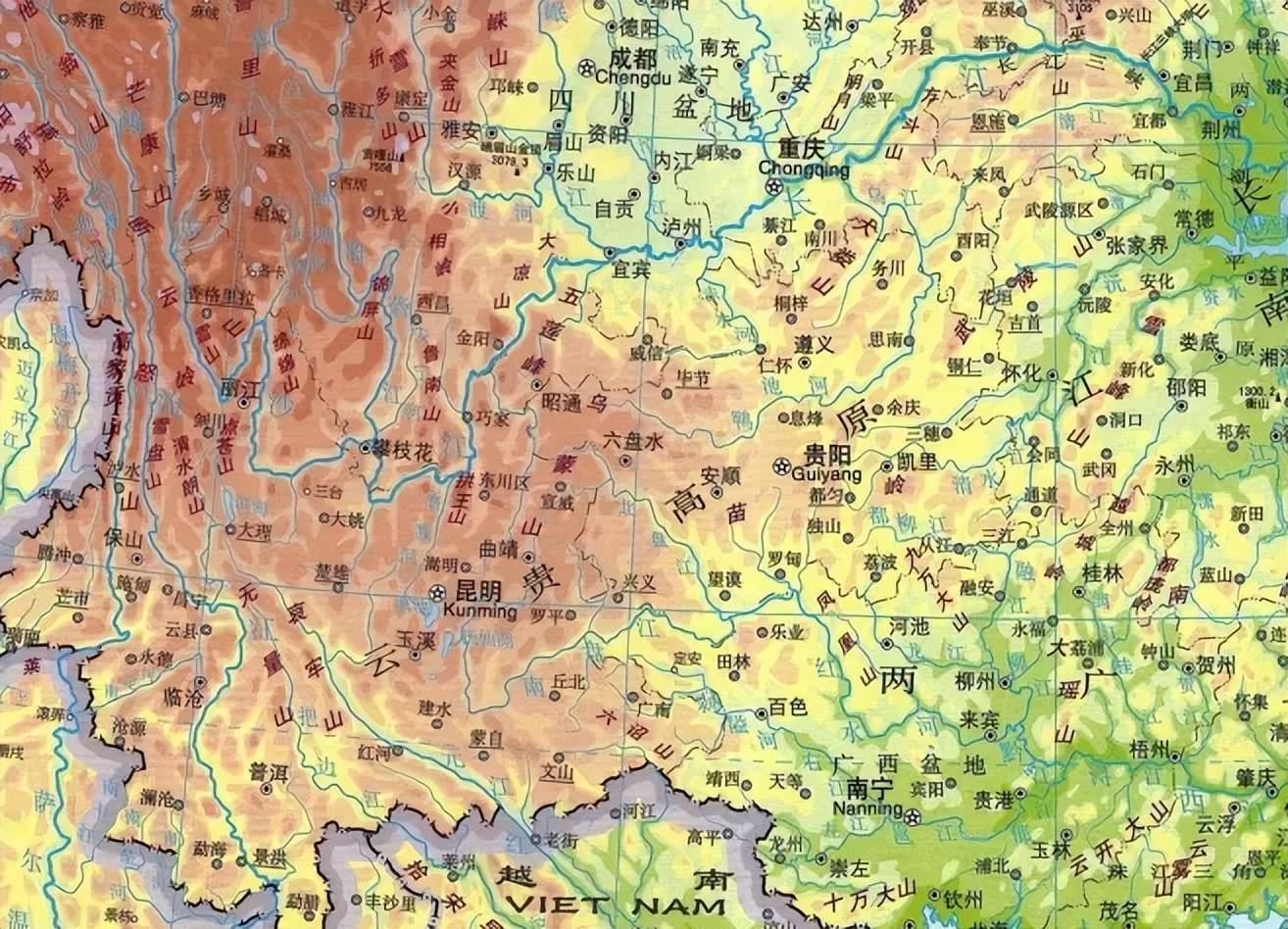 原创云贵川的区划调整四川省13个县为何划入了云南和贵州