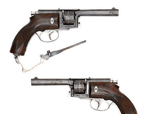 转轮手枪中最为著名的六款特殊设计名作 其中一款号称威力最强_扳机