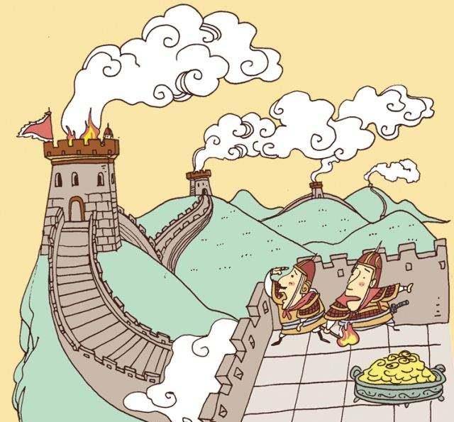 烽火戏诸侯:千里外狼烟起,诸侯能瞬移_周幽王_西周_申国