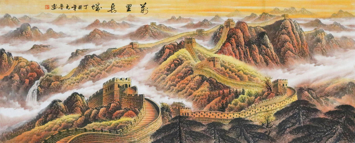 什么样的挂画能带给家庭好运_长城_寓意_风水