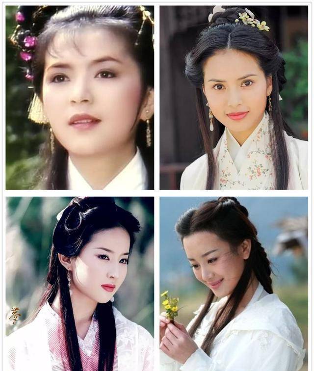 原创4个版本的王语嫣李若彤最经典刘亦菲最美她却最端庄