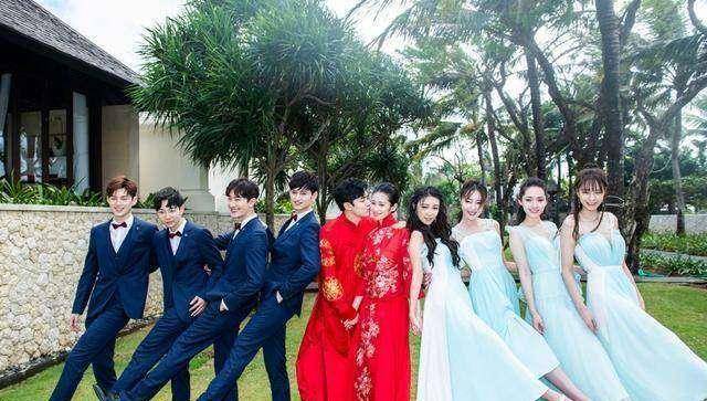 付辛博,黄晓明,周杰伦的伴郎团,都没有他的伴郎团帅气_霍建华_胡歌当