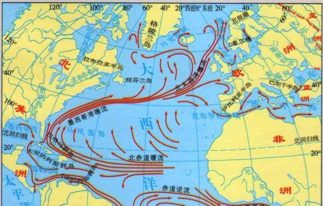 根据科学家警告,影响欧洲部分地区的温和气候"北大西洋海流"可能在下