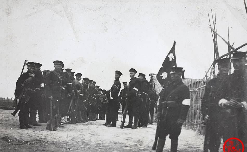 原创11张老照片还原武昌起义现场革命军与清军开炮对轰