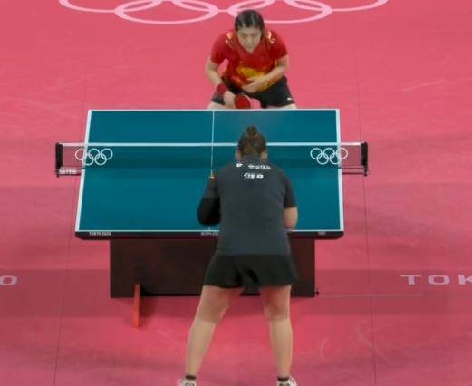 奥运乒乓球女团-挺进决赛！中国3-0完胜德国