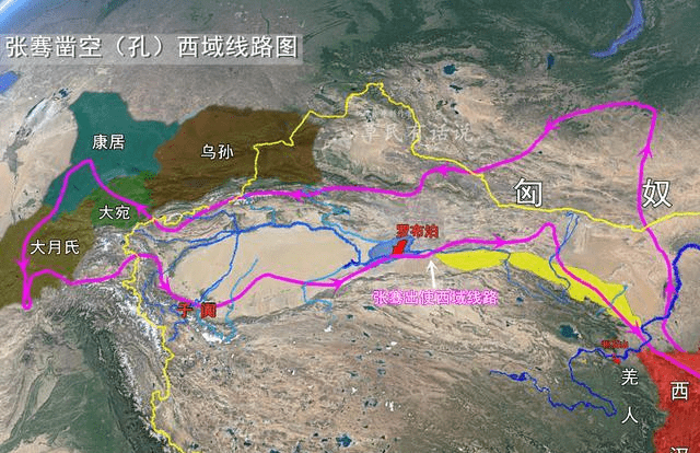 图解黄河源：从西汉到清朝，塔里木河为何不断被认为是黄河上游？