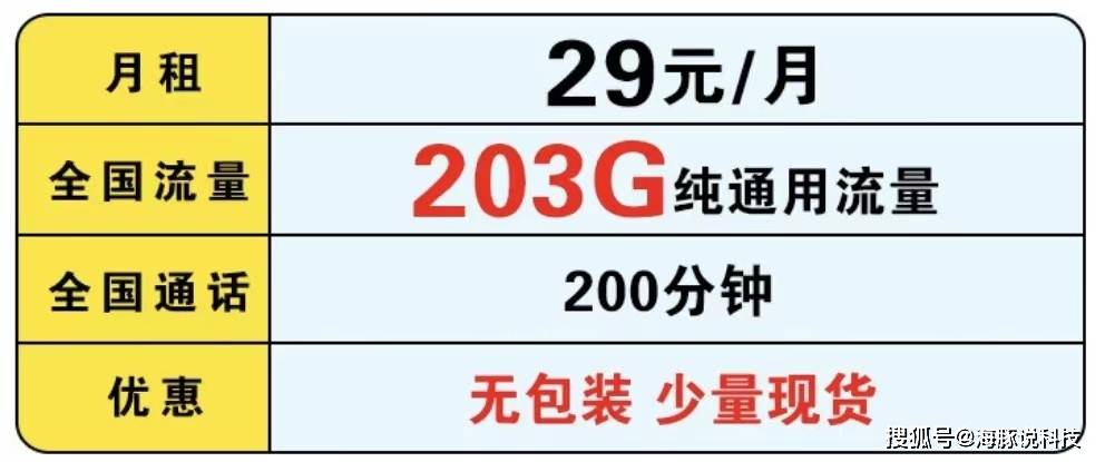 中国挪动太卷了，203G流量+200分钟+月租9元，自在上彀价亲民！