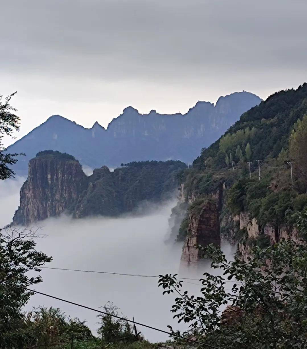 在新乡南太行山区有两个免费景区，一年四时都有美景，快保藏起来