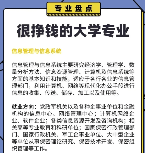 合适男生女生报考的专业：前景宽广的专业！