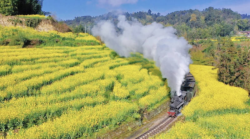 乐山犍为｜坐上开往春天的小火车，三天二晚游览攻略